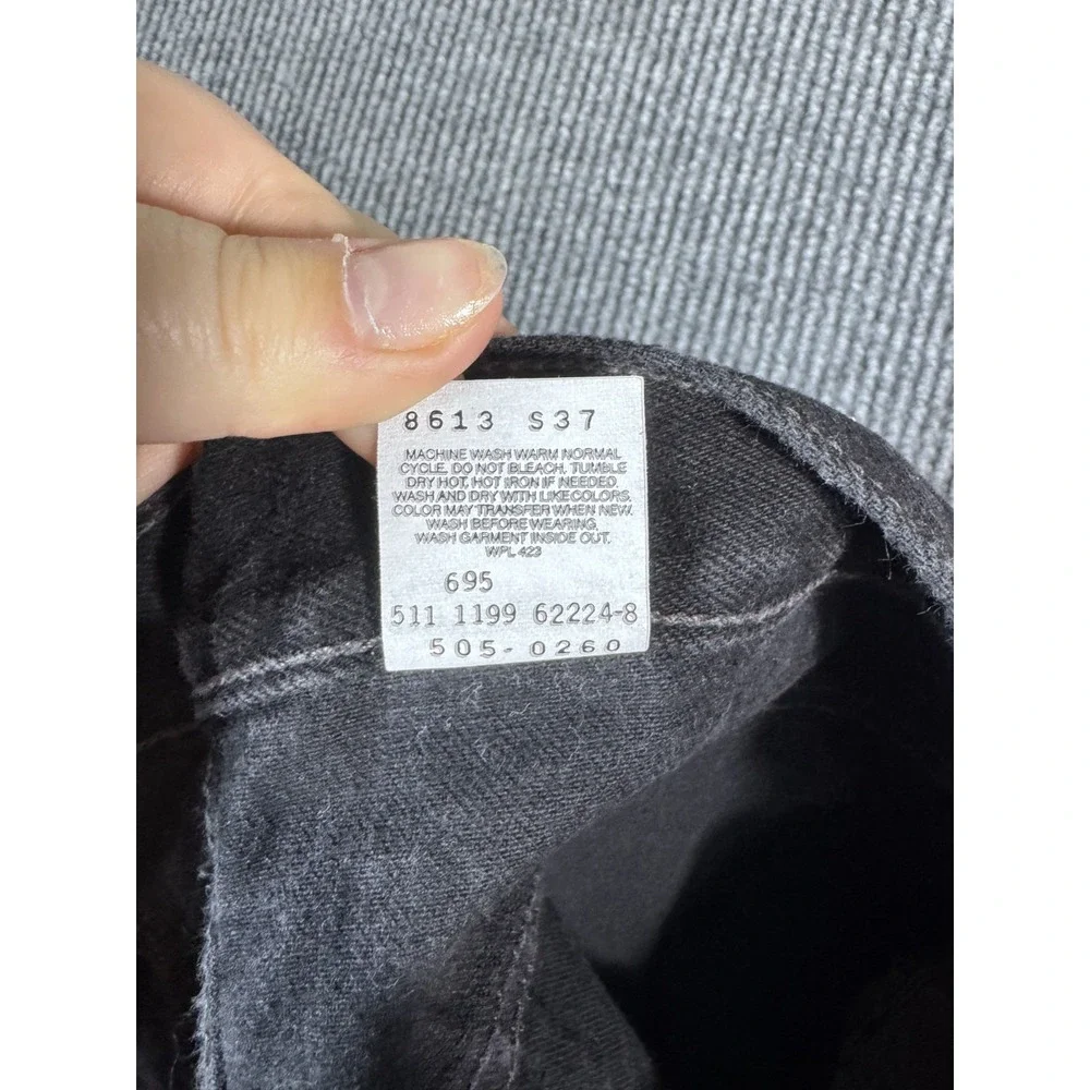 Levis 505 Jeans Mens 40x30 Vintage 90s Made In USA Regular Fit Straight Leg